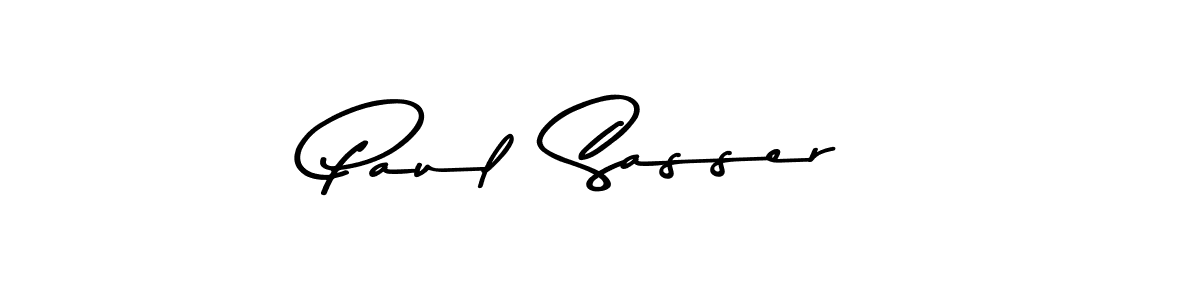 How to make Paul  Sasser name signature. Use Asem Kandis PERSONAL USE style for creating short signs online. This is the latest handwritten sign. Paul  Sasser signature style 9 images and pictures png