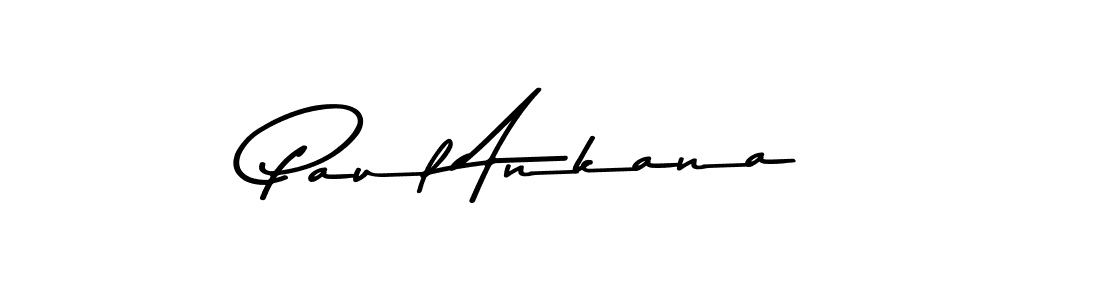 Use a signature maker to create a handwritten signature online. With this signature software, you can design (Asem Kandis PERSONAL USE) your own signature for name Paul Ankana. Paul Ankana signature style 9 images and pictures png