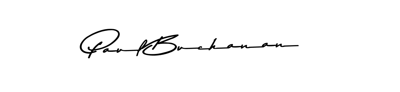 Paul Buchanan stylish signature style. Best Handwritten Sign (Asem Kandis PERSONAL USE) for my name. Handwritten Signature Collection Ideas for my name Paul Buchanan. Paul Buchanan signature style 9 images and pictures png