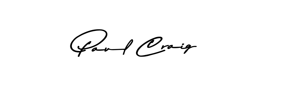 Create a beautiful signature design for name Paul Craig. With this signature (Asem Kandis PERSONAL USE) fonts, you can make a handwritten signature for free. Paul Craig signature style 9 images and pictures png