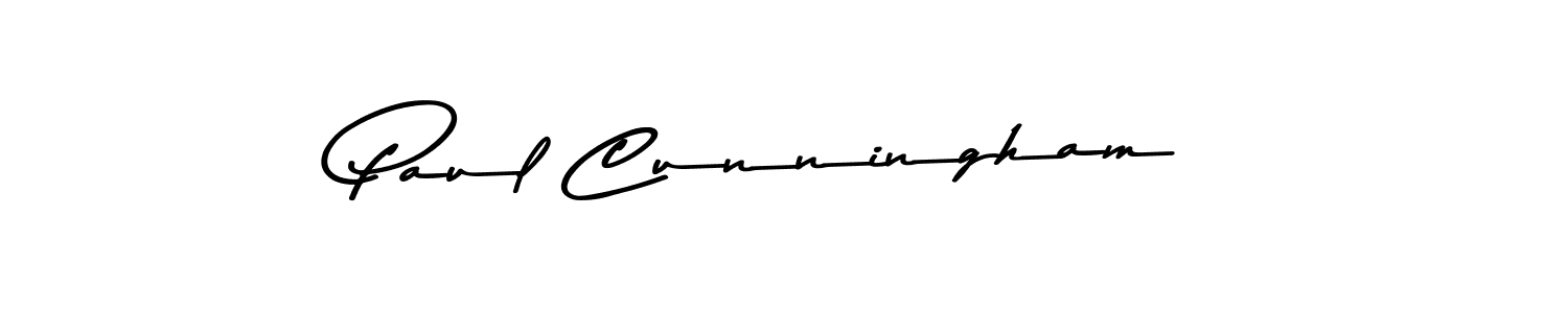 Create a beautiful signature design for name Paul Cunningham. With this signature (Asem Kandis PERSONAL USE) fonts, you can make a handwritten signature for free. Paul Cunningham signature style 9 images and pictures png