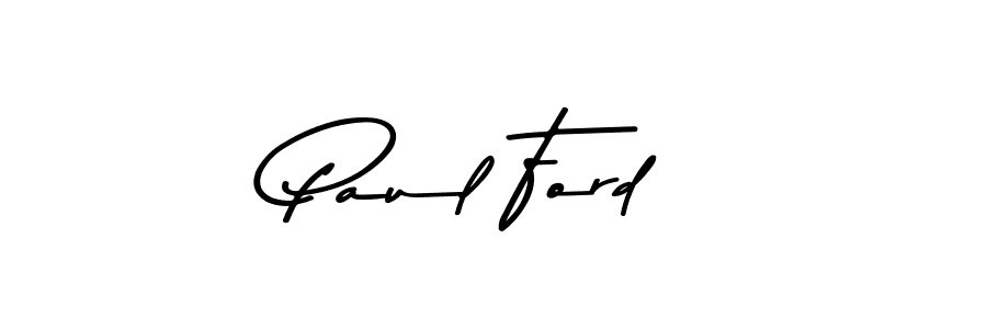 Make a beautiful signature design for name Paul Ford. With this signature (Asem Kandis PERSONAL USE) style, you can create a handwritten signature for free. Paul Ford signature style 9 images and pictures png