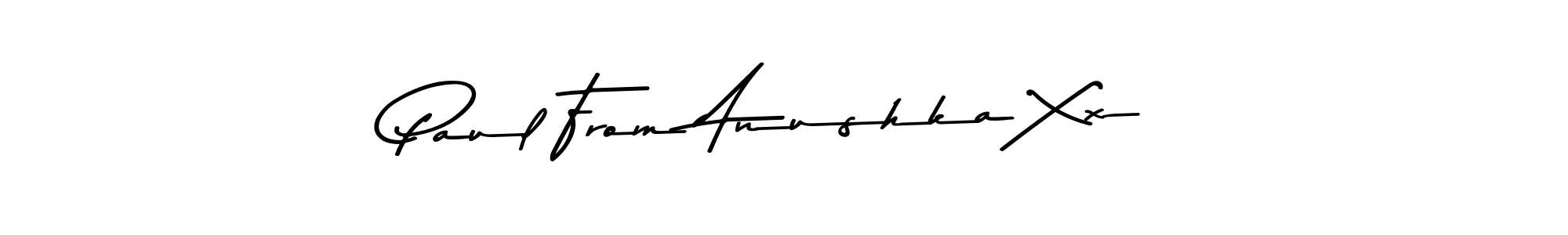 The best way (Asem Kandis PERSONAL USE) to make a short signature is to pick only two or three words in your name. The name Paul From Anushka Xx include a total of six letters. For converting this name. Paul From Anushka Xx signature style 9 images and pictures png