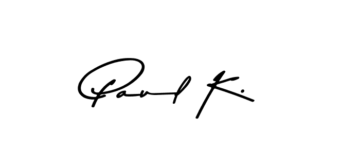 This is the best signature style for the Paul K. name. Also you like these signature font (Asem Kandis PERSONAL USE). Mix name signature. Paul K. signature style 9 images and pictures png