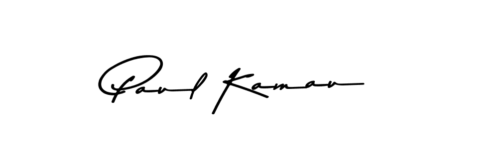 Make a beautiful signature design for name Paul Kamau. With this signature (Asem Kandis PERSONAL USE) style, you can create a handwritten signature for free. Paul Kamau signature style 9 images and pictures png