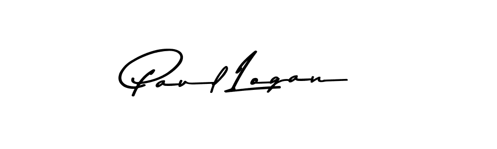 How to make Paul Logan name signature. Use Asem Kandis PERSONAL USE style for creating short signs online. This is the latest handwritten sign. Paul Logan signature style 9 images and pictures png