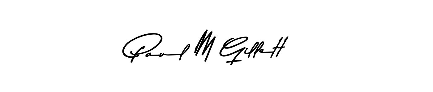 How to Draw Paul M Gillett signature style? Asem Kandis PERSONAL USE is a latest design signature styles for name Paul M Gillett. Paul M Gillett signature style 9 images and pictures png