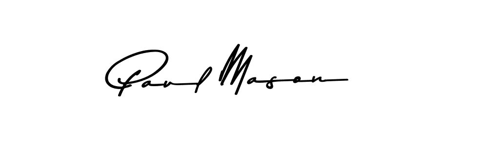 Paul Mason stylish signature style. Best Handwritten Sign (Asem Kandis PERSONAL USE) for my name. Handwritten Signature Collection Ideas for my name Paul Mason. Paul Mason signature style 9 images and pictures png