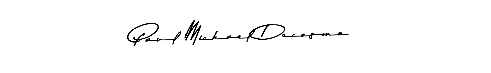 Make a beautiful signature design for name Paul Michael Decosmo. Use this online signature maker to create a handwritten signature for free. Paul Michael Decosmo signature style 9 images and pictures png
