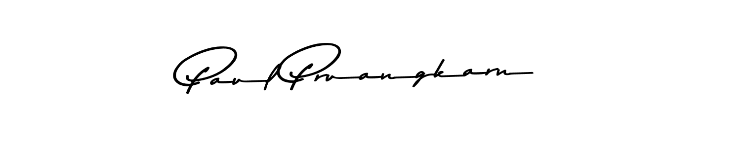 if you are searching for the best signature style for your name Paul Pruangkarn. so please give up your signature search. here we have designed multiple signature styles  using Asem Kandis PERSONAL USE. Paul Pruangkarn signature style 9 images and pictures png