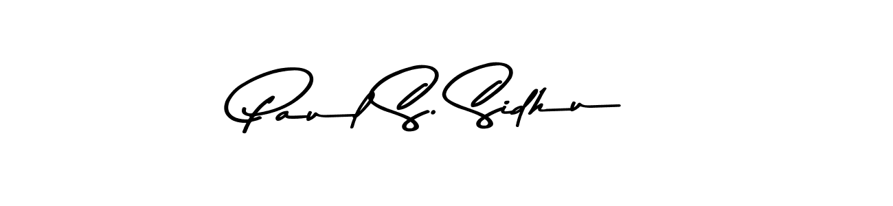 The best way (Asem Kandis PERSONAL USE) to make a short signature is to pick only two or three words in your name. The name Paul S. Sidhu include a total of six letters. For converting this name. Paul S. Sidhu signature style 9 images and pictures png