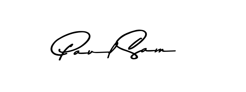 You should practise on your own different ways (Asem Kandis PERSONAL USE) to write your name (Paul Sam) in signature. don't let someone else do it for you. Paul Sam signature style 9 images and pictures png