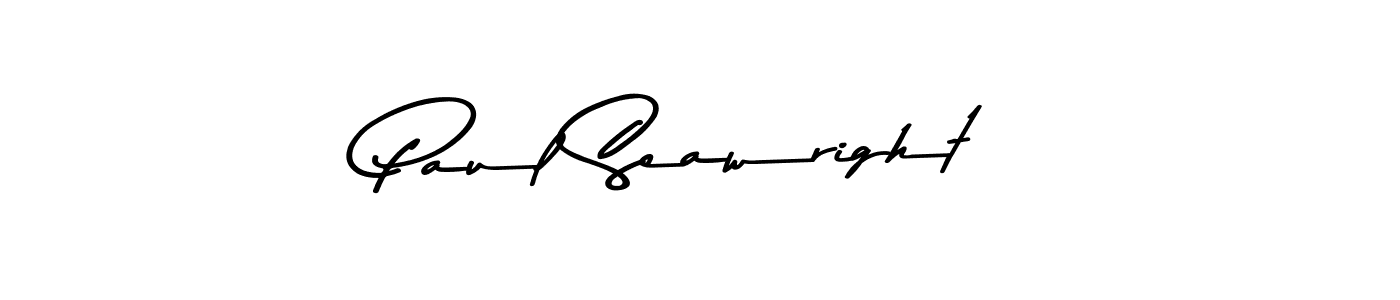 How to make Paul Seawright name signature. Use Asem Kandis PERSONAL USE style for creating short signs online. This is the latest handwritten sign. Paul Seawright signature style 9 images and pictures png