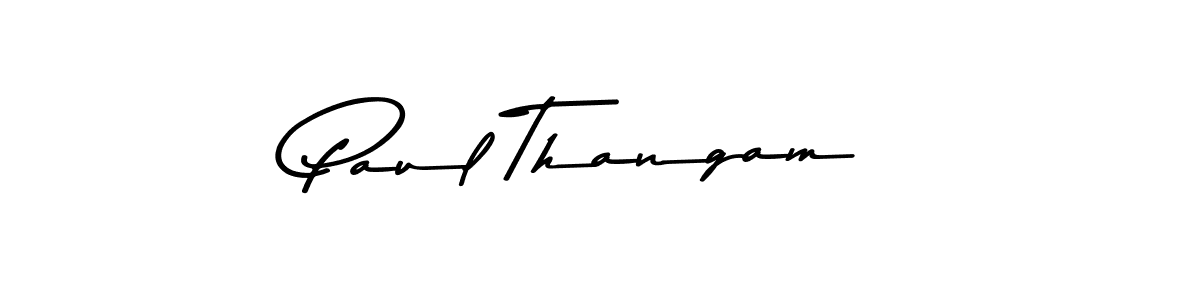 This is the best signature style for the Paul Thangam name. Also you like these signature font (Asem Kandis PERSONAL USE). Mix name signature. Paul Thangam signature style 9 images and pictures png