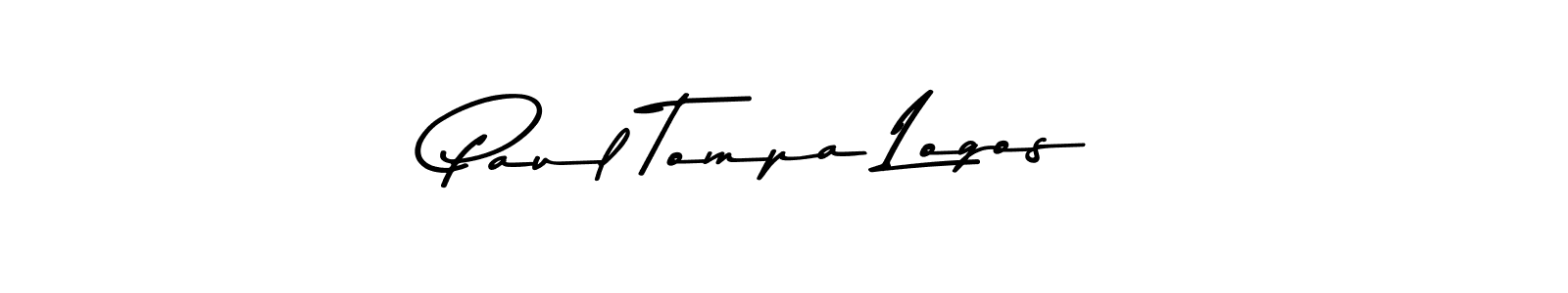 Design your own signature with our free online signature maker. With this signature software, you can create a handwritten (Asem Kandis PERSONAL USE) signature for name Paul Tompa Logos. Paul Tompa Logos signature style 9 images and pictures png