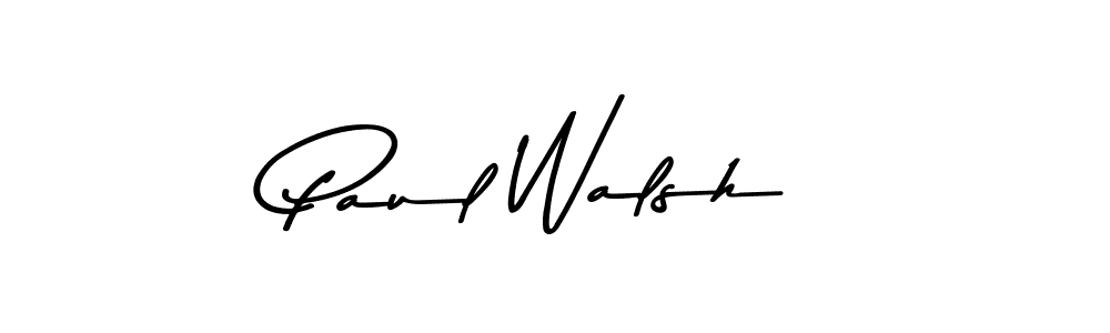 How to make Paul Walsh signature? Asem Kandis PERSONAL USE is a professional autograph style. Create handwritten signature for Paul Walsh name. Paul Walsh signature style 9 images and pictures png