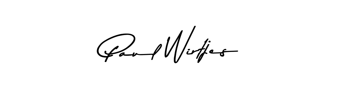 Paul Wirtjes stylish signature style. Best Handwritten Sign (Asem Kandis PERSONAL USE) for my name. Handwritten Signature Collection Ideas for my name Paul Wirtjes. Paul Wirtjes signature style 9 images and pictures png