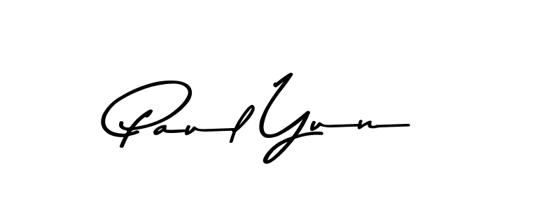 Create a beautiful signature design for name Paul Yun. With this signature (Asem Kandis PERSONAL USE) fonts, you can make a handwritten signature for free. Paul Yun signature style 9 images and pictures png