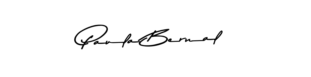 Create a beautiful signature design for name Paula Bernal. With this signature (Asem Kandis PERSONAL USE) fonts, you can make a handwritten signature for free. Paula Bernal signature style 9 images and pictures png