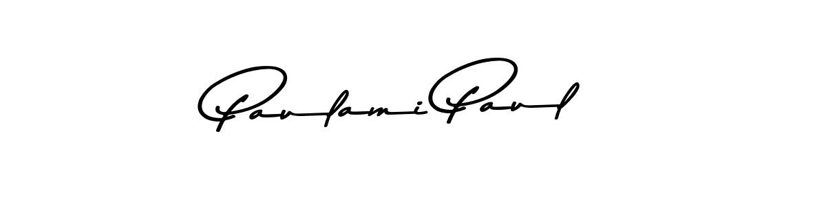 The best way (Asem Kandis PERSONAL USE) to make a short signature is to pick only two or three words in your name. The name Paulami Paul include a total of six letters. For converting this name. Paulami Paul signature style 9 images and pictures png