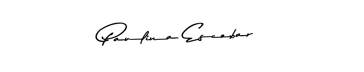 Make a short Paulina Escobar signature style. Manage your documents anywhere anytime using Asem Kandis PERSONAL USE. Create and add eSignatures, submit forms, share and send files easily. Paulina Escobar signature style 9 images and pictures png