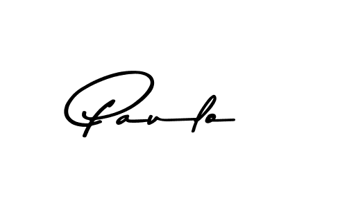 How to make Paulo name signature. Use Asem Kandis PERSONAL USE style for creating short signs online. This is the latest handwritten sign. Paulo signature style 9 images and pictures png