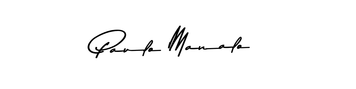 You should practise on your own different ways (Asem Kandis PERSONAL USE) to write your name (Paulo Manalo) in signature. don't let someone else do it for you. Paulo Manalo signature style 9 images and pictures png
