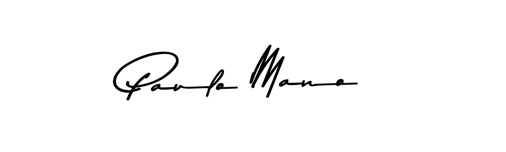 Make a beautiful signature design for name Paulo Mano. Use this online signature maker to create a handwritten signature for free. Paulo Mano signature style 9 images and pictures png