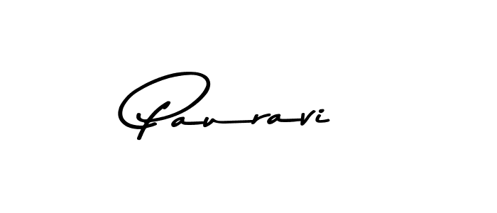 Design your own signature with our free online signature maker. With this signature software, you can create a handwritten (Asem Kandis PERSONAL USE) signature for name Pauravi. Pauravi signature style 9 images and pictures png