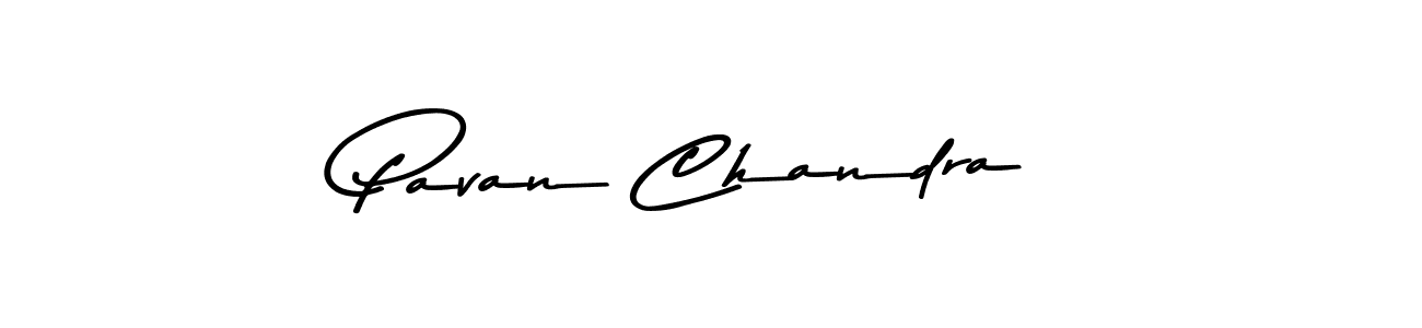 Make a beautiful signature design for name Pavan Chandra. With this signature (Asem Kandis PERSONAL USE) style, you can create a handwritten signature for free. Pavan Chandra signature style 9 images and pictures png