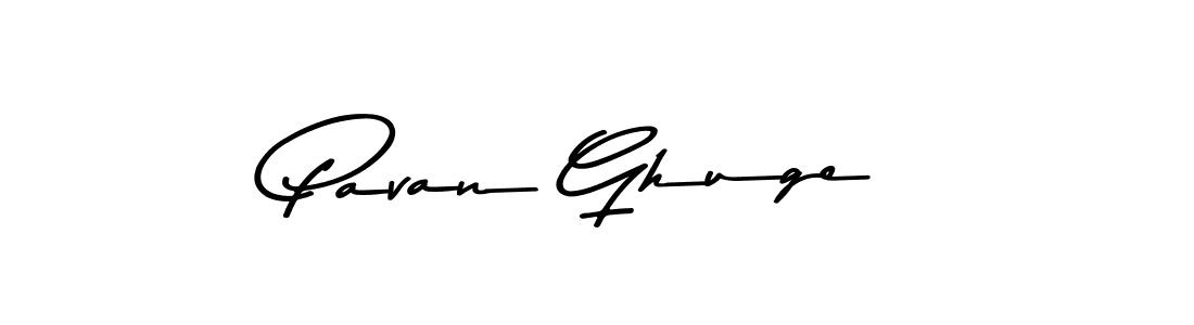 if you are searching for the best signature style for your name Pavan Ghuge. so please give up your signature search. here we have designed multiple signature styles  using Asem Kandis PERSONAL USE. Pavan Ghuge signature style 9 images and pictures png
