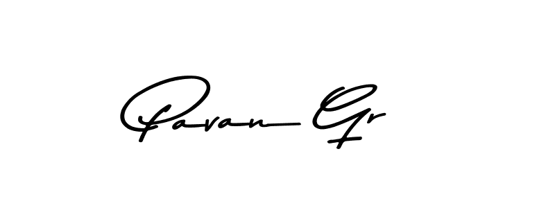 if you are searching for the best signature style for your name Pavan Gr. so please give up your signature search. here we have designed multiple signature styles  using Asem Kandis PERSONAL USE. Pavan Gr signature style 9 images and pictures png
