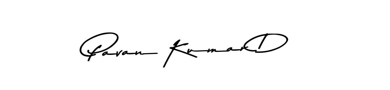 Design your own signature with our free online signature maker. With this signature software, you can create a handwritten (Asem Kandis PERSONAL USE) signature for name Pavan Kumar D. Pavan Kumar D signature style 9 images and pictures png