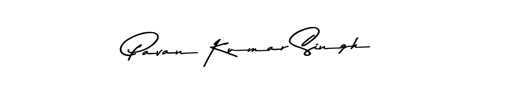 How to make Pavan Kumar Singh name signature. Use Asem Kandis PERSONAL USE style for creating short signs online. This is the latest handwritten sign. Pavan Kumar Singh signature style 9 images and pictures png