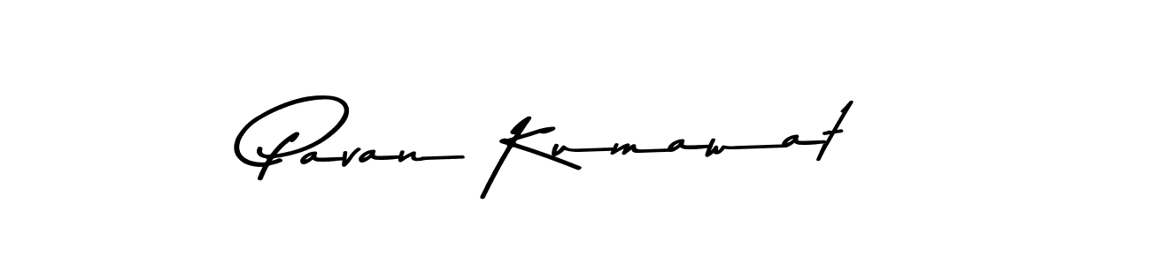 Design your own signature with our free online signature maker. With this signature software, you can create a handwritten (Asem Kandis PERSONAL USE) signature for name Pavan Kumawat. Pavan Kumawat signature style 9 images and pictures png