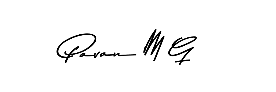 Make a short Pavan M G signature style. Manage your documents anywhere anytime using Asem Kandis PERSONAL USE. Create and add eSignatures, submit forms, share and send files easily. Pavan M G signature style 9 images and pictures png