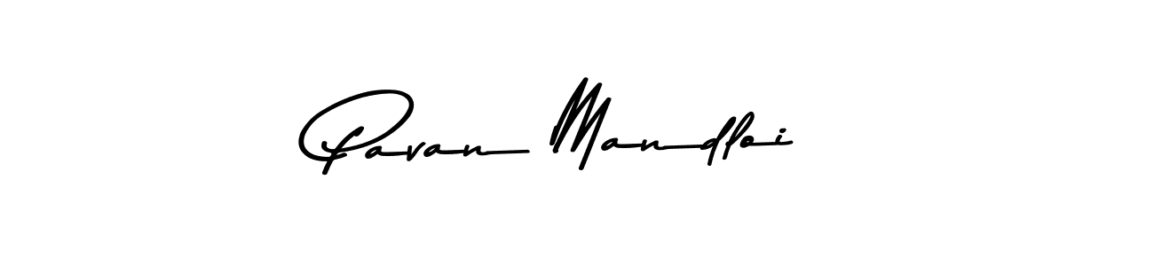 Also we have Pavan Mandloi name is the best signature style. Create professional handwritten signature collection using Asem Kandis PERSONAL USE autograph style. Pavan Mandloi signature style 9 images and pictures png