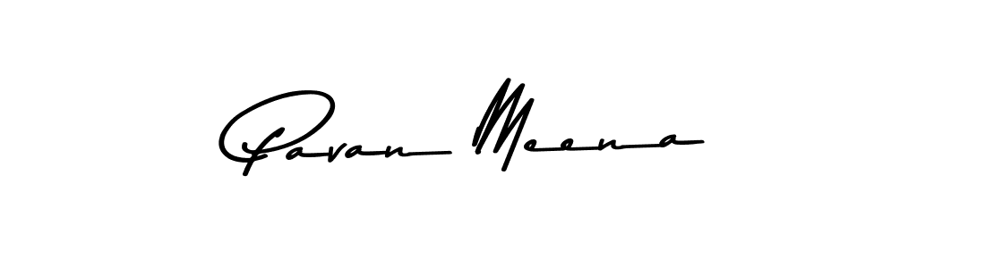 This is the best signature style for the Pavan Meena name. Also you like these signature font (Asem Kandis PERSONAL USE). Mix name signature. Pavan Meena signature style 9 images and pictures png