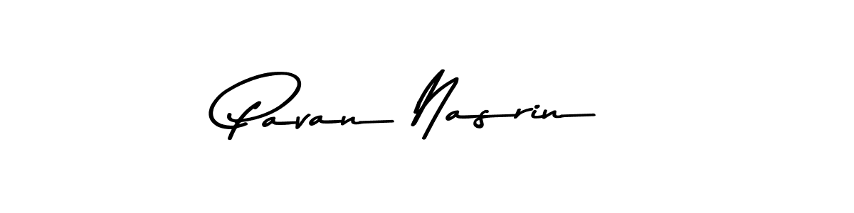 Also we have Pavan Nasrin name is the best signature style. Create professional handwritten signature collection using Asem Kandis PERSONAL USE autograph style. Pavan Nasrin signature style 9 images and pictures png