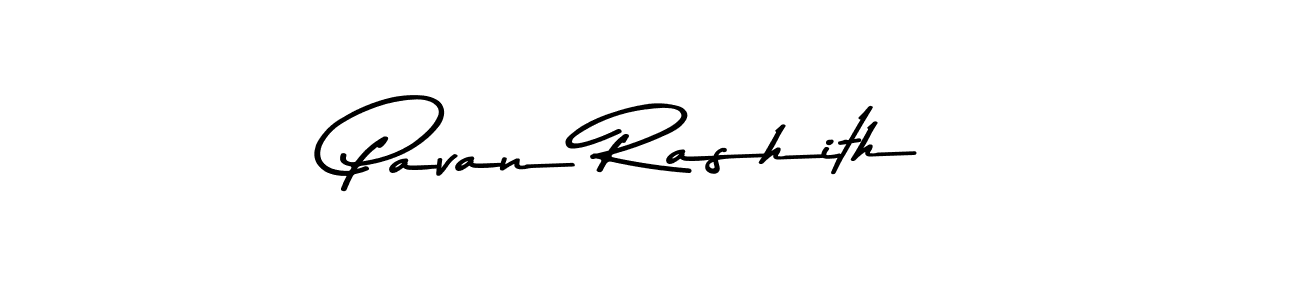 Use a signature maker to create a handwritten signature online. With this signature software, you can design (Asem Kandis PERSONAL USE) your own signature for name Pavan Rashith. Pavan Rashith signature style 9 images and pictures png