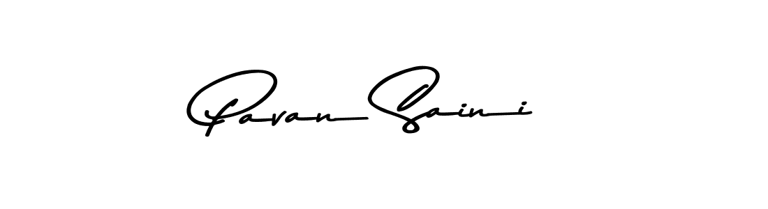 How to make Pavan Saini name signature. Use Asem Kandis PERSONAL USE style for creating short signs online. This is the latest handwritten sign. Pavan Saini signature style 9 images and pictures png