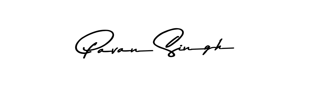 Create a beautiful signature design for name Pavan Singh. With this signature (Asem Kandis PERSONAL USE) fonts, you can make a handwritten signature for free. Pavan Singh signature style 9 images and pictures png