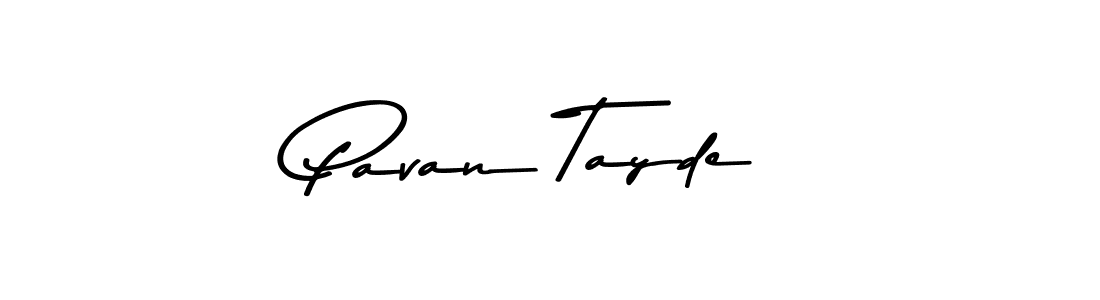 Use a signature maker to create a handwritten signature online. With this signature software, you can design (Asem Kandis PERSONAL USE) your own signature for name Pavan Tayde. Pavan Tayde signature style 9 images and pictures png