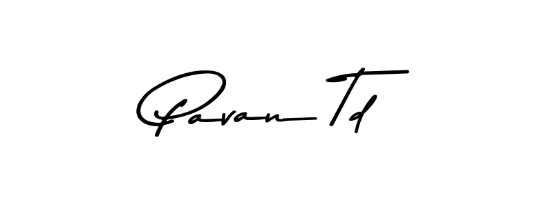 This is the best signature style for the Pavan Td name. Also you like these signature font (Asem Kandis PERSONAL USE). Mix name signature. Pavan Td signature style 9 images and pictures png