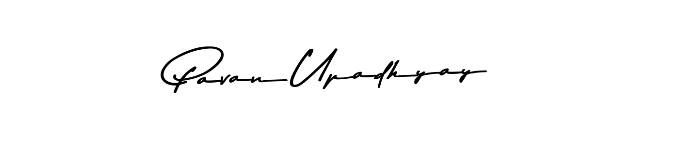 Design your own signature with our free online signature maker. With this signature software, you can create a handwritten (Asem Kandis PERSONAL USE) signature for name Pavan Upadhyay. Pavan Upadhyay signature style 9 images and pictures png