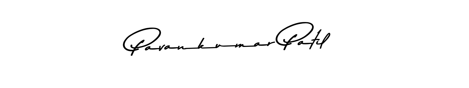 Create a beautiful signature design for name Pavankumar Patil. With this signature (Asem Kandis PERSONAL USE) fonts, you can make a handwritten signature for free. Pavankumar Patil signature style 9 images and pictures png