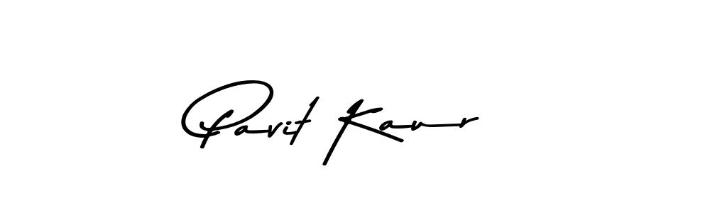 Create a beautiful signature design for name Pavit Kaur. With this signature (Asem Kandis PERSONAL USE) fonts, you can make a handwritten signature for free. Pavit Kaur signature style 9 images and pictures png