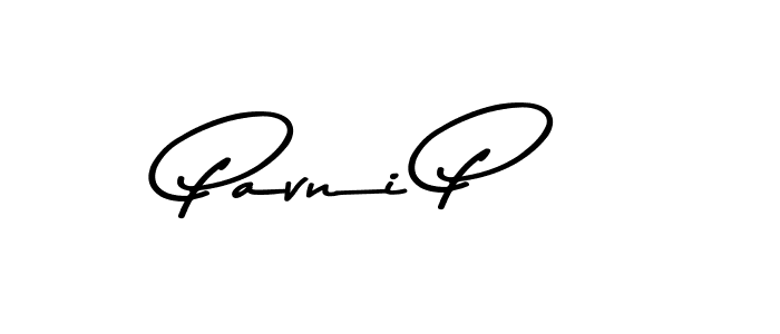 Use a signature maker to create a handwritten signature online. With this signature software, you can design (Asem Kandis PERSONAL USE) your own signature for name Pavni P. Pavni P signature style 9 images and pictures png