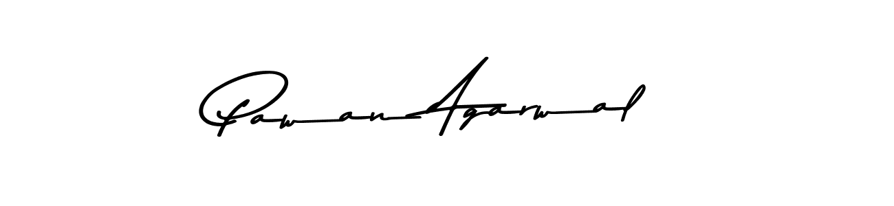 Make a beautiful signature design for name Pawan Agarwal. With this signature (Asem Kandis PERSONAL USE) style, you can create a handwritten signature for free. Pawan Agarwal signature style 9 images and pictures png