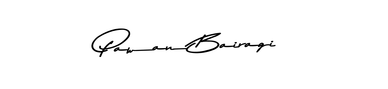 How to make Pawan Bairagi name signature. Use Asem Kandis PERSONAL USE style for creating short signs online. This is the latest handwritten sign. Pawan Bairagi signature style 9 images and pictures png